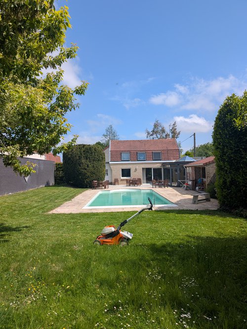 12 à 18 couchages & une piscine dans la maison du jardinier de l'Ermitage