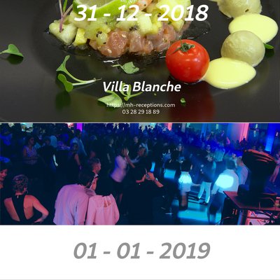 Nouvel an 2019 - Villa Blanche - Dunkerque