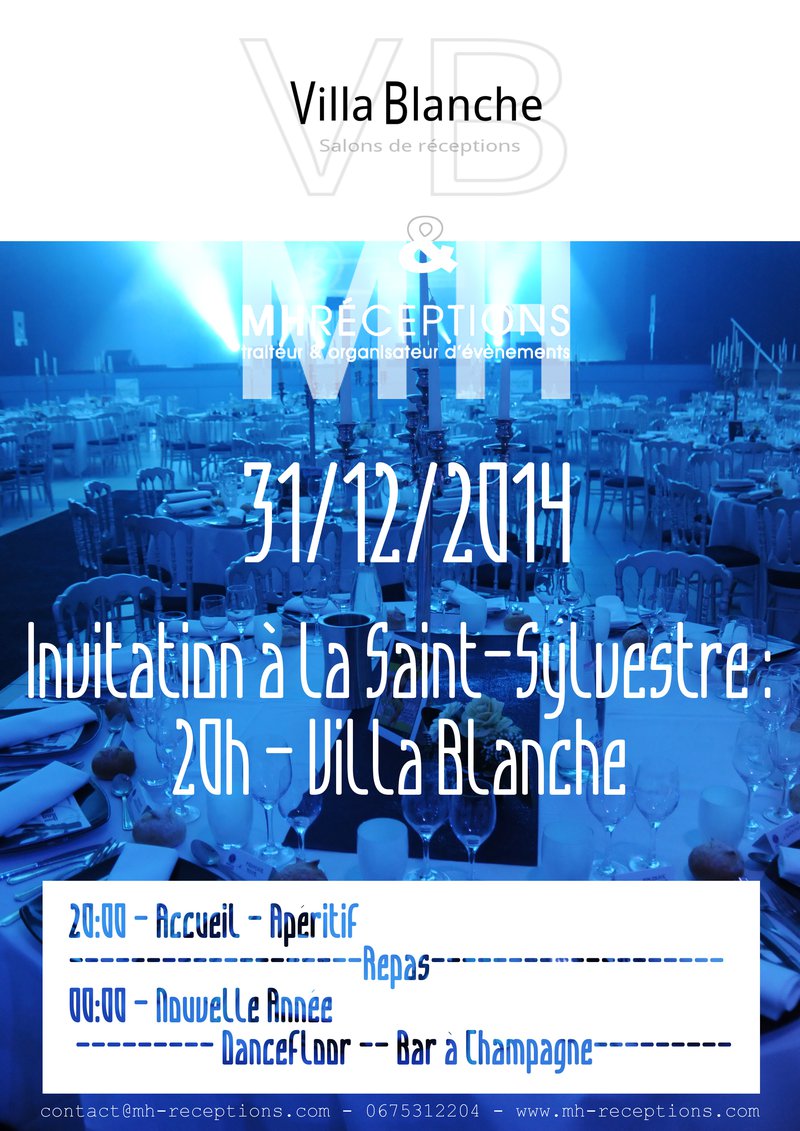 Nouvel an 2014 - Villa Blanche - Dunkerque